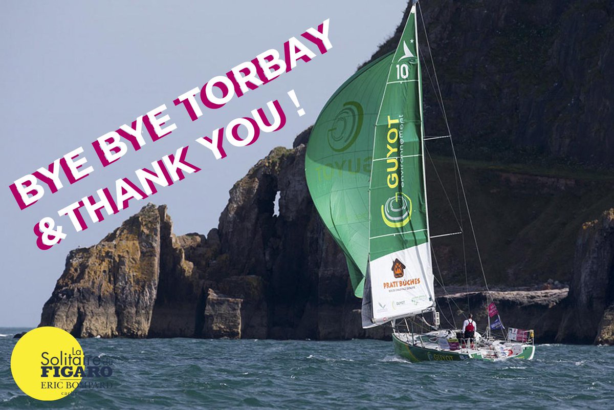 LaSolitaire56e's tweet photo. Thank you @SolitaireTorbay for your warm welcome &amp; this lovely stopover in England #LaSolitaire http://t.co/7tFlxdi2N7