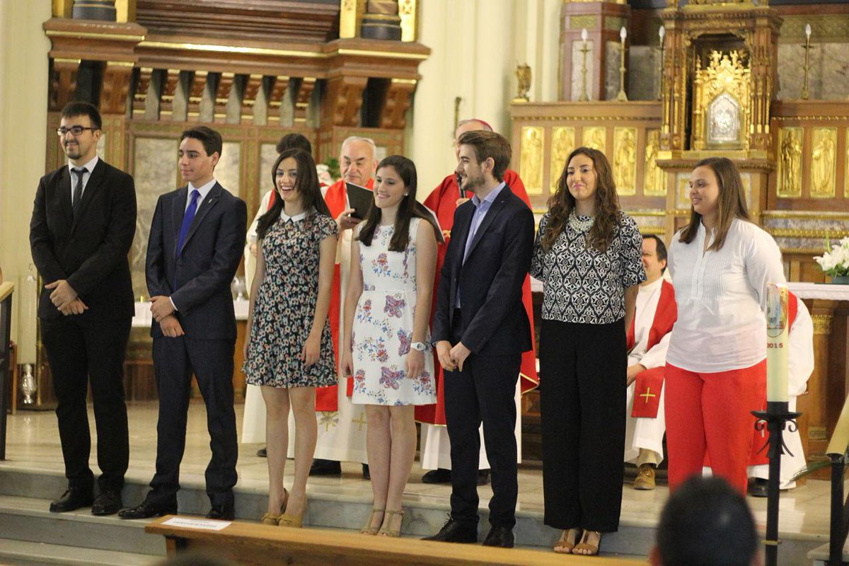 CJPozoDonGil's tweet photo. @diocesiscr Ayer sábado, 7 jóvenes recibieron la #Confirmación en Salesianos, de manos del Sr. Obispo. Felicidades!! http://t.co/N2odu6fuL2