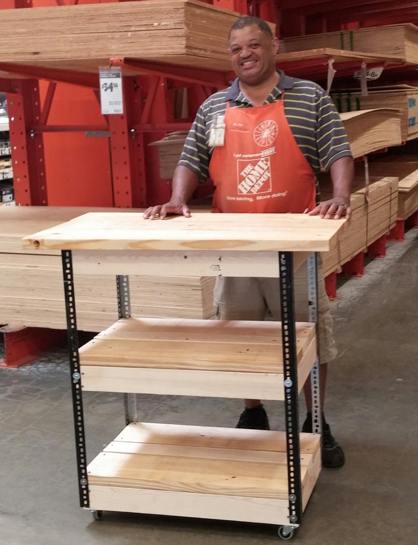 NCFlamingo's tweet photo. #3609 pushing it thru the store and customers offer to buy it! @Nichole_Hd @scottburtonthd http://t.co/aaEeORYrMJ