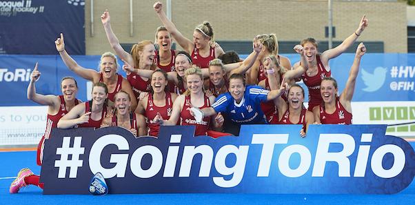 TeamGB's tweet image. Smashing effort from @_GBHockey women in Valencia! Rio 2016 spot booked and World League gold! tmgb.co/1d9YkhE