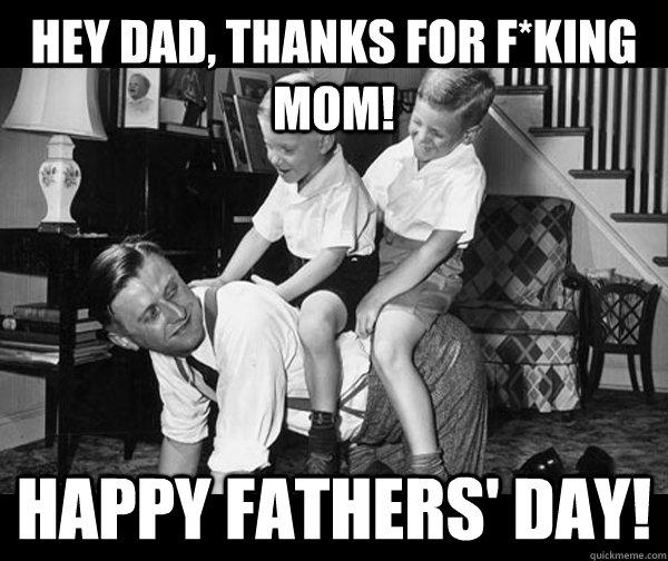 _dbagswag's tweet photo. Thanks you sick fuck #HappyFathersDay #Strohs #PullOutGameWeak http://t.co/UTDFrA5jWt