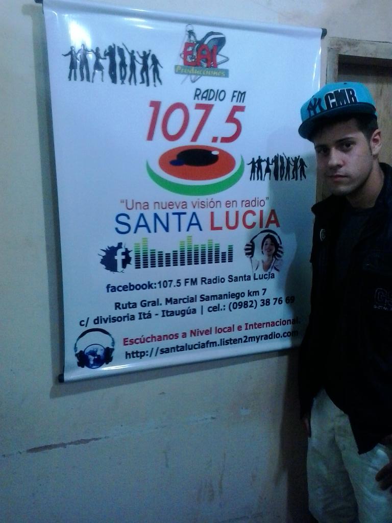 ElMasivoPy's tweet photo. Entrevista Al nuevo artista El Masivo En la 107.5 Itaugua Paraguay http://t.co/55C0SZ5VO1