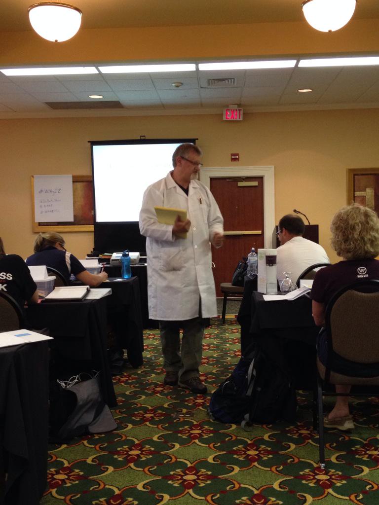 Roger is kicking off #WIAgI2 w/ the Ag Power Pathway. Thanks @DuPont_News  <a href="/NAAE/">National Association of Agricultural Educators</a> for sponsoring! #WAAEPDC