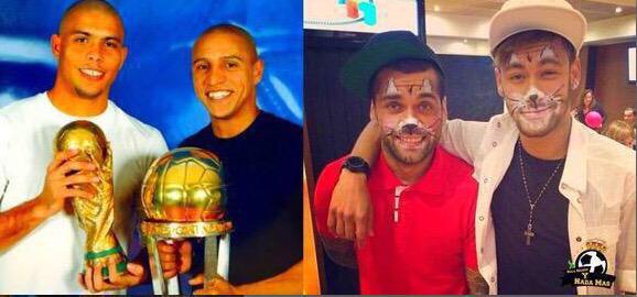 انتهى زمن رجال البرازيل ..
واتى زمن قطط البرازيل ..