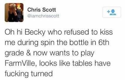 MeninistTweet's tweet photo. lol sucks to suck, becky http://t.co/xVhZJsmPP6