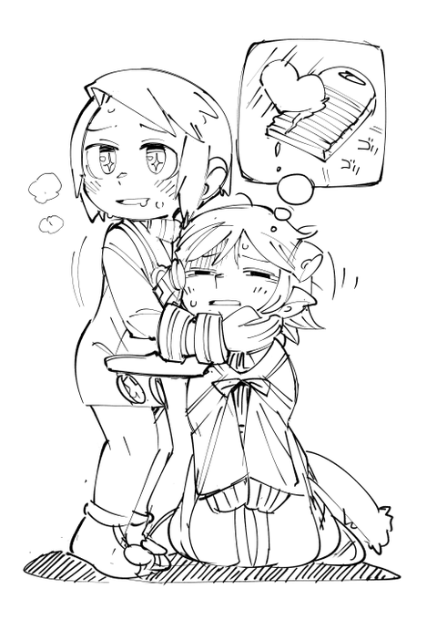 お絵かき:サモンナイト2 トリ レシ 