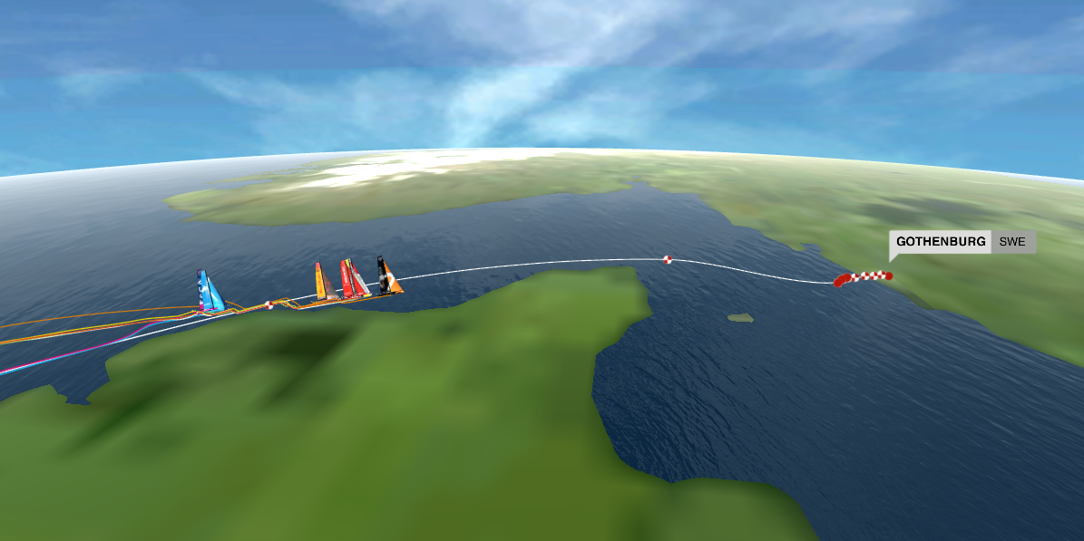 theoceanrace's tweet photo. Only 100nm left to the conclusion of the last leg of the #VOR! ETA: June 22, from 11am local time in #Gothenburg http://t.co/s1Psespd2B
