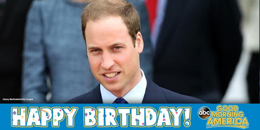 A royal Happy Birthday to Prince William, Duke of Cambridge, who turns 33 today.  