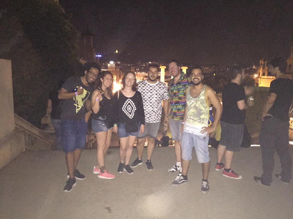 Nos depedimos de barcelona. Un placer vivir estas experiencias con mis clubbers. ❤️