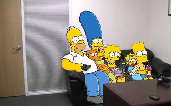 CauseWereGuys's tweet photo. The Simpsons... http://t.co/Rd5q5bHg7x