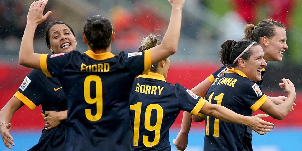 TheMatildas's tweet photo. .@TheMatildas create Australian footballing history @FIFAWWC - http://t.co/b7AVFbWjFY http://t.co/NXMR1F11gk
