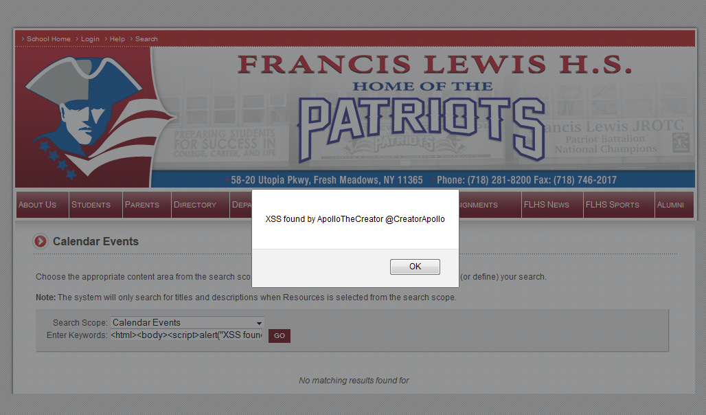 toucanteam's tweet photo. Another #XSS found by @CreatorApollo http://t.co/QlzCBKqbod