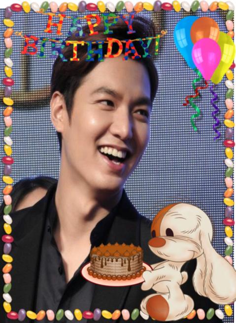 Happy Birthday LEE Min ho wish you all the best in life..saranghaeyo! 