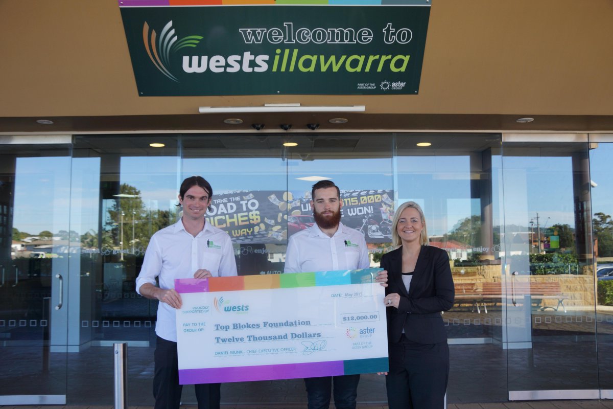 Thanks to <a href="/westsillawarra/">Wests Illawarra</a> for their generous donation to support Illawarra Sports High's Junior Top Blokes program.