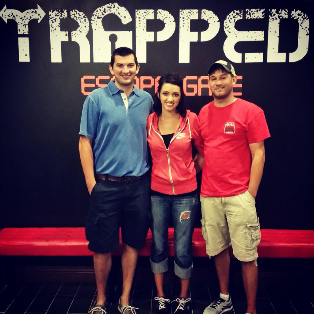 Trappedescape's tweet photo. They gave it their best shot, but couldn't quite escape Capone. #trappedescapegame #escapegame http://t.co/EsqfZYaf50