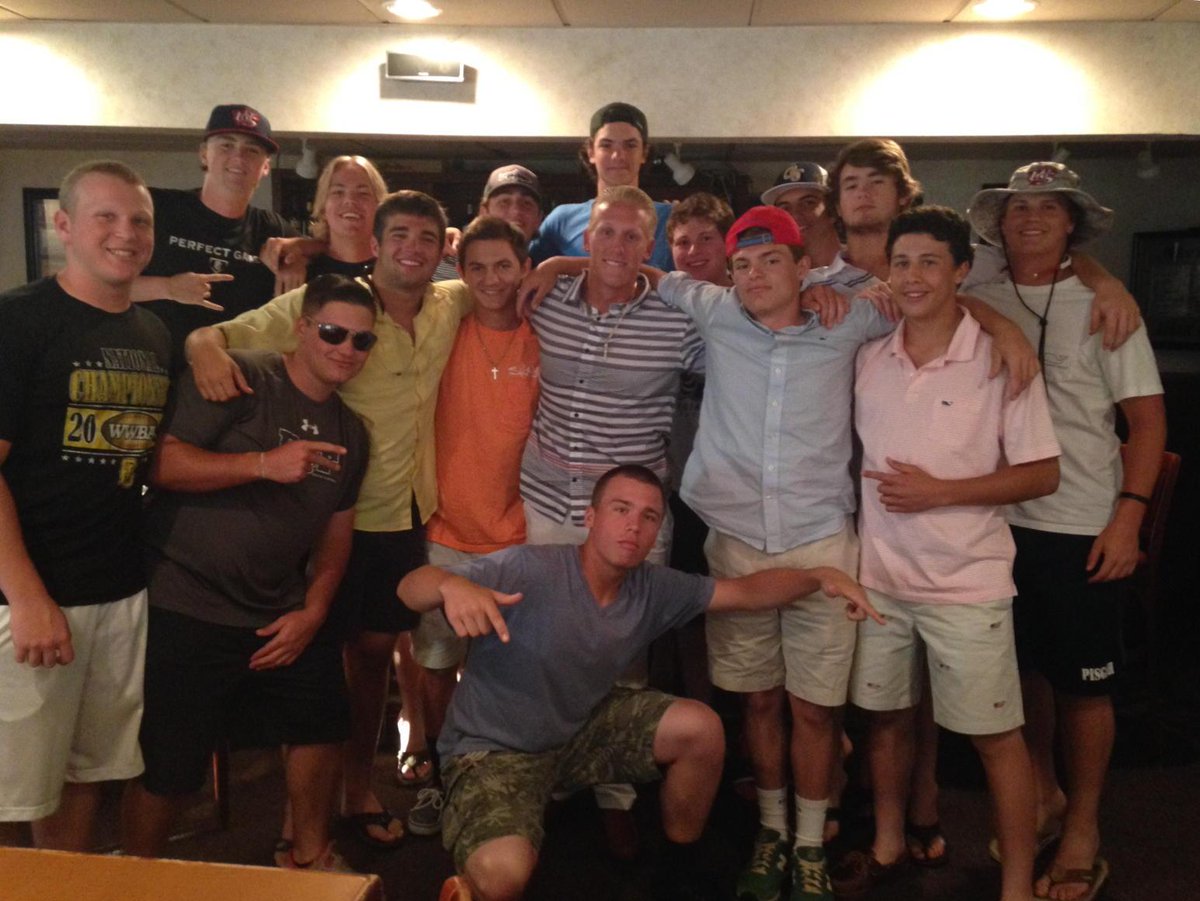 Eating with my 16u GA Jackets team...