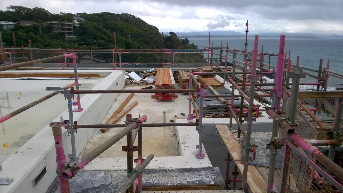 BureauSrh's tweet photo. Great view from this little project in Byron http://t.co/419knnJycR