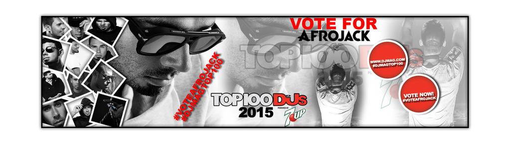ATEAM!wanna use the #VoteAfrojack #DjMagTop100 banner!?Here it is!Join us and use this banner to support <a href="/djafrojack/">Afrojack</a>!