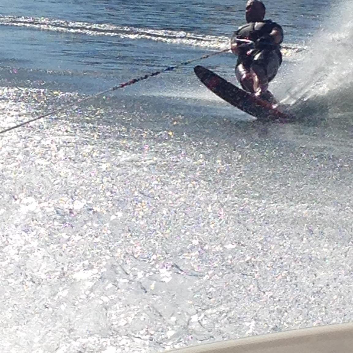 bacorbet's tweet image. Rippin it up south Thompson style. #HOSkis #livetoski #waterski