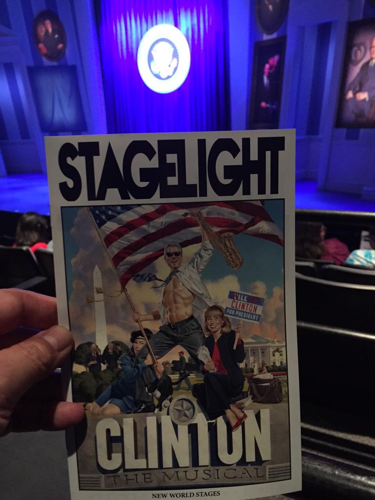 jjaxtweets's tweet photo. Day 4, show 8. #ClintonTheMusical http://t.co/9AWMJbIrWD