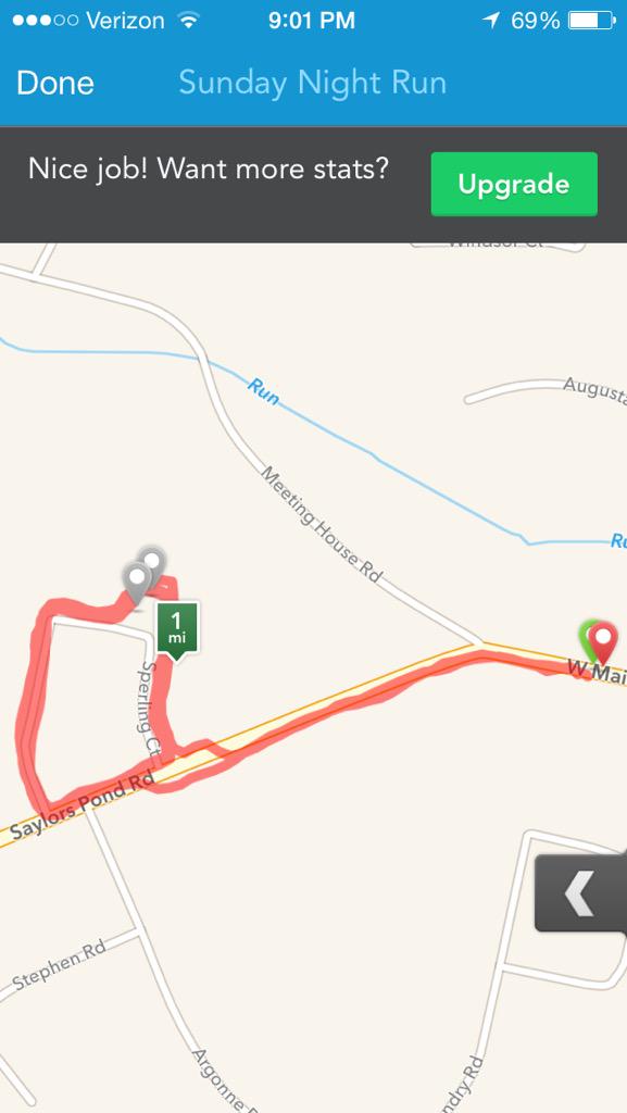 cailinsharper's tweet photo. It started today. #2milesdown 💪🏼 http://t.co/YqsXdyBsmE