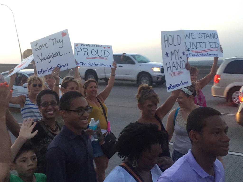 FOX24Charleston's tweet image. #CharlestonUnited #CharlestonUnityChain #chsnews