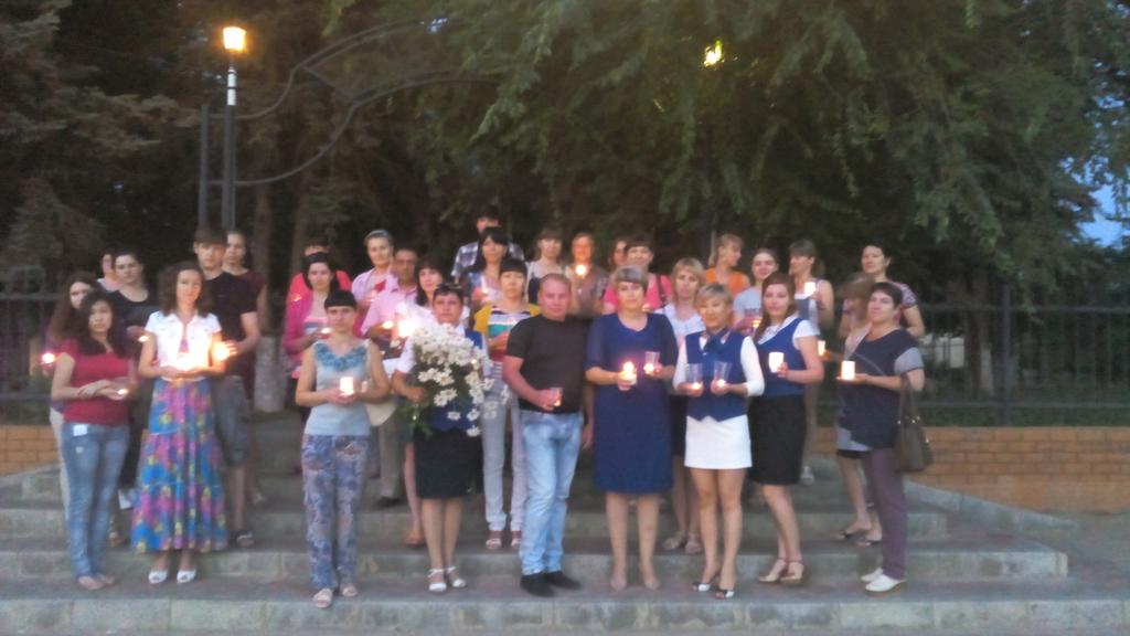 EVGENEII's tweet image. День памяти и скорби в п. Лиман.