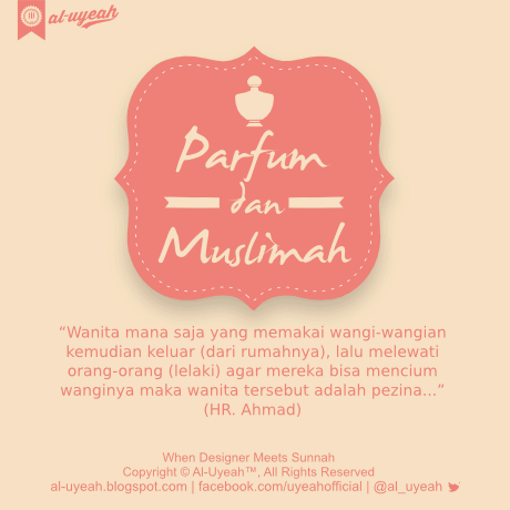 aluyeah's tweet photo. Parfum Bagi Wanita? Baca hukumnya di sini http://t.co/MP8Zu0QWje | RT biar semua muslimah tahu http://t.co/LR6KzuLpk3