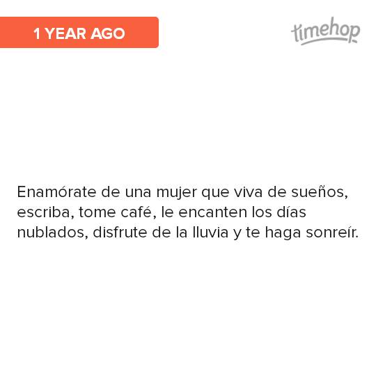 alexjohnsonc's tweet photo. Hace un año lo escribí y sigo pensando lo mismo. http://t.co/CHrug3aEeU