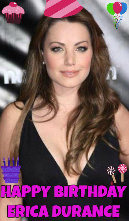  Happy Birthday Erica Durance Hope you have an Amazing Day :) 