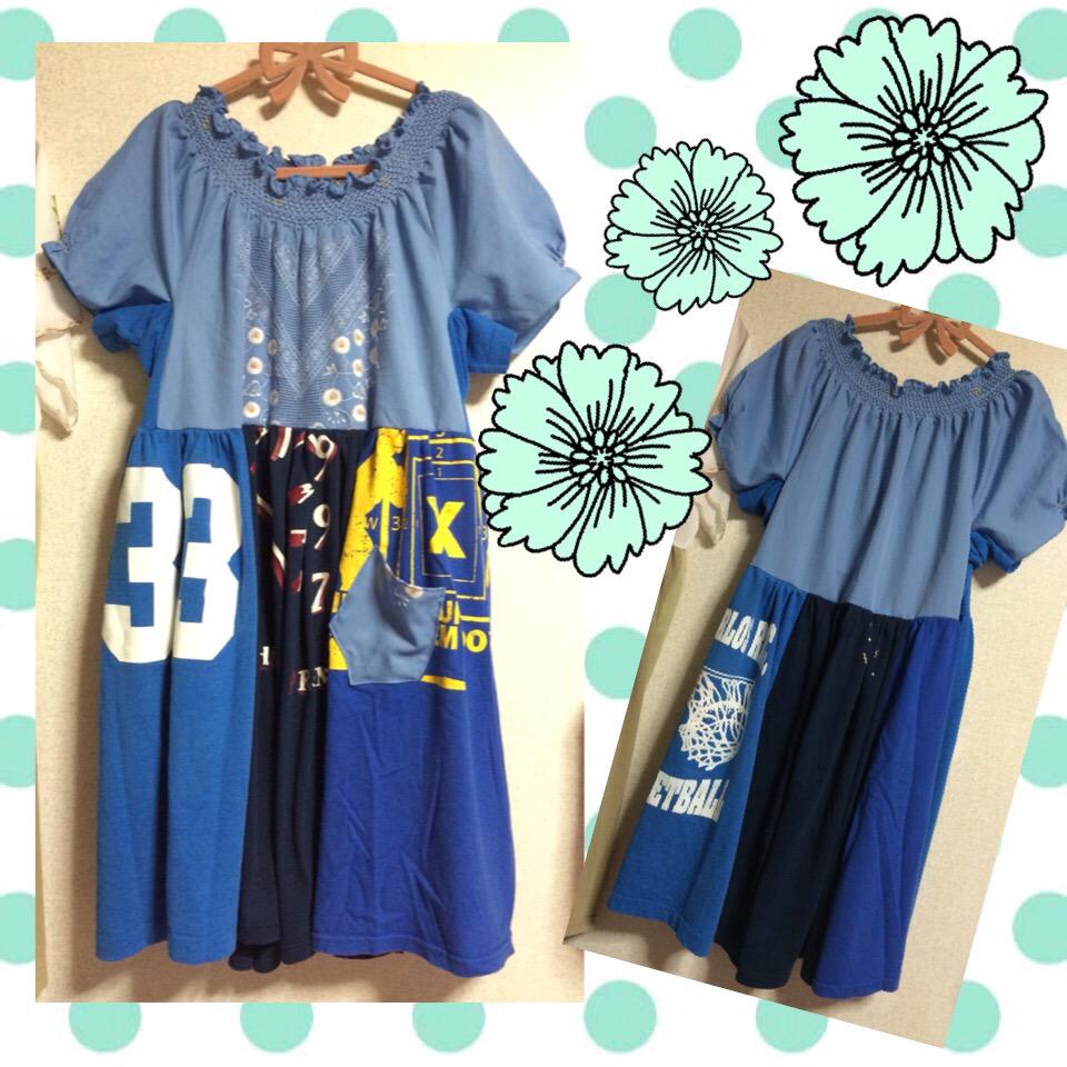 maplesugarayaka's tweet photo. @SOLloveBEBE: 6/27〜29
静岡パルコ@原宿SOL

刺繍ブラウス＋Tシャツをパッチワークスカートにしたにぎやかパッチワンピです😋💕

#BEBESOL
#静岡パルコ http://t.co/YqiwaQCiA7