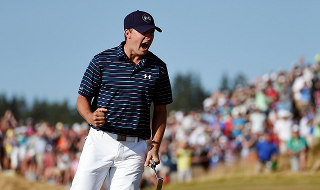 GolfDigest's tweet photo. Jordan Spieth (-5), your 2015 U.S. Open champion. http://t.co/cz4sW5bvNg #USOpen2015 http://t.co/dJoteuhUhC