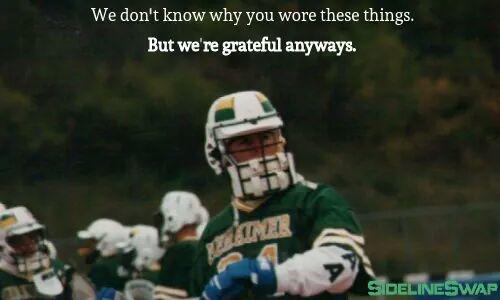 TrueLaxMove's tweet image. Shout out to all the lax dad's who had to wear those awful looking pads and helmets