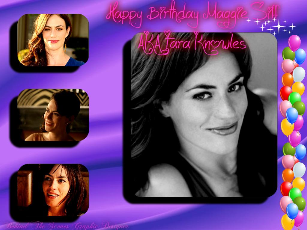 Happy Birthday to the wonderful Maggie Siff   