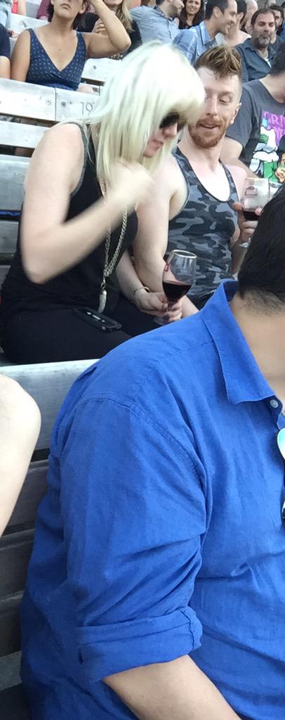 Wanda102's tweet photo. Skinny Sheamus hanging out at the Bowl with us. #notsorry #MowhawkAndAll #WeeFella http://t.co/vdN9haqsKC