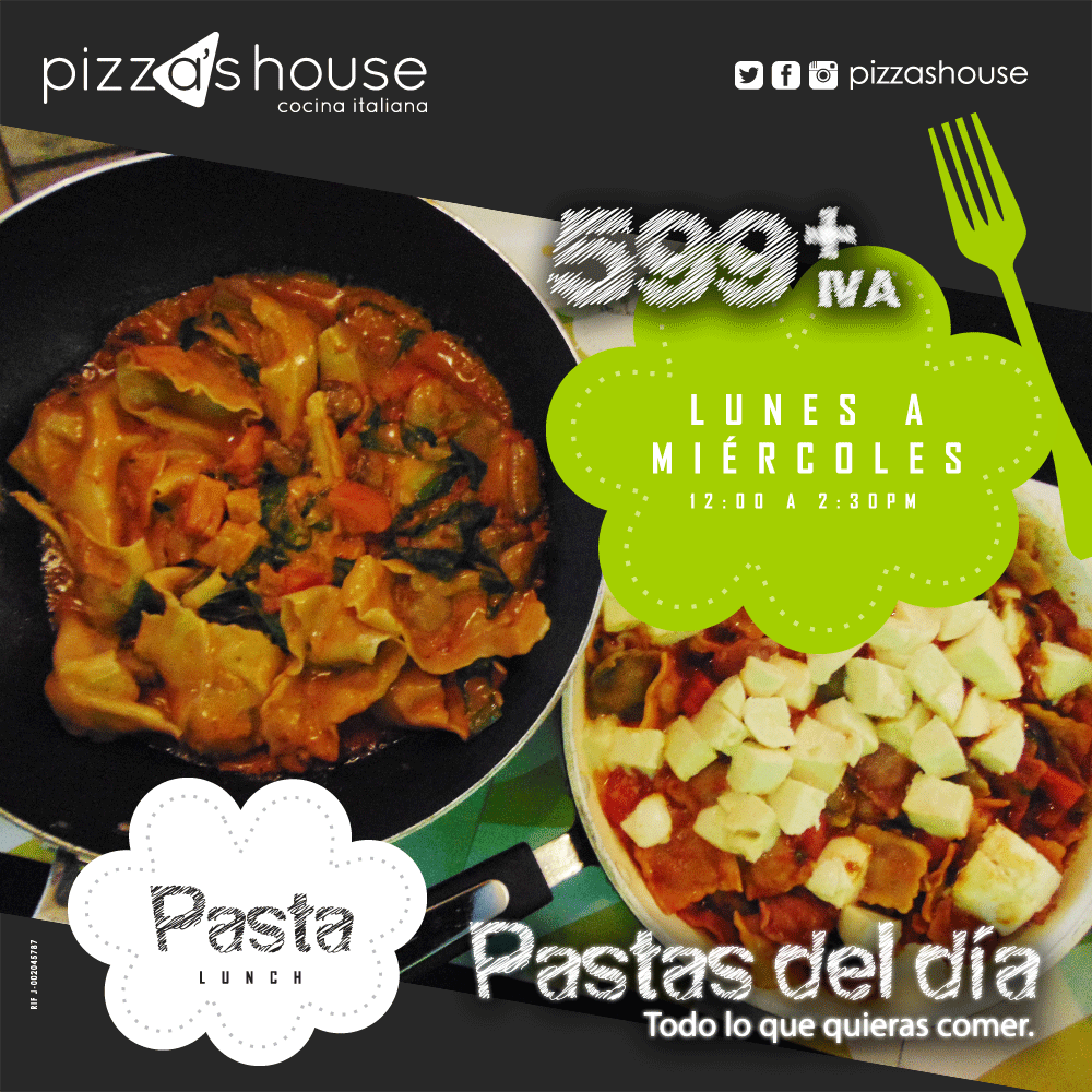 El mejor festival de pasta de la ciudad ya empezó ¡Pasta Lunch!