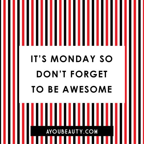 Happy Monday, beauties! Sedang berpuasa tidak berarti lesu, yuk, semangat!!