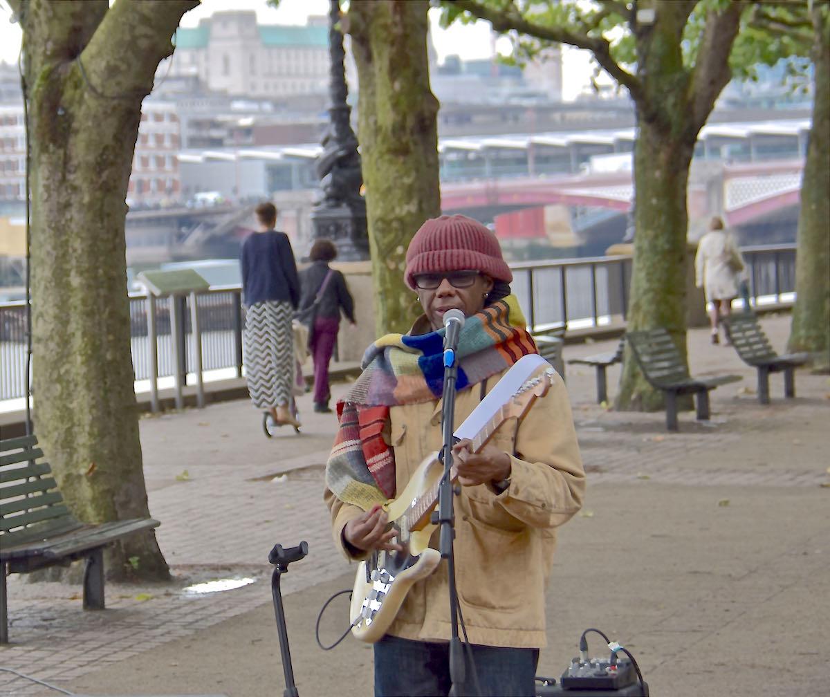 Today I went busking on the #London Southbank. Didn't draw much of a crowd until I stared playing dance music. Hmm?