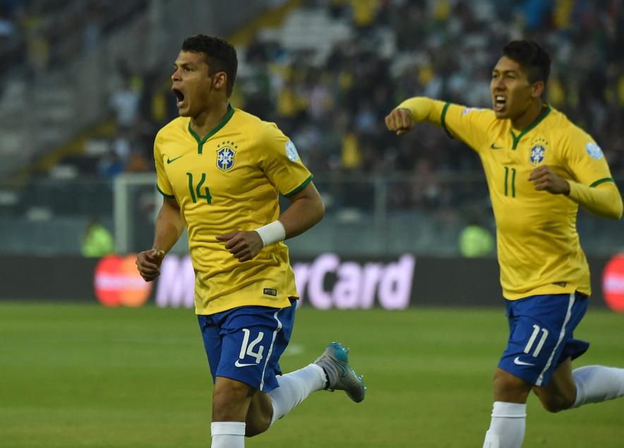 PSG4Actu's tweet photo. #copaamerica Brésil-Vénézuela, 2-1. But de @tsilva3 #PSG http://t.co/oPXimnwhXW via @le_Parisien_PSG