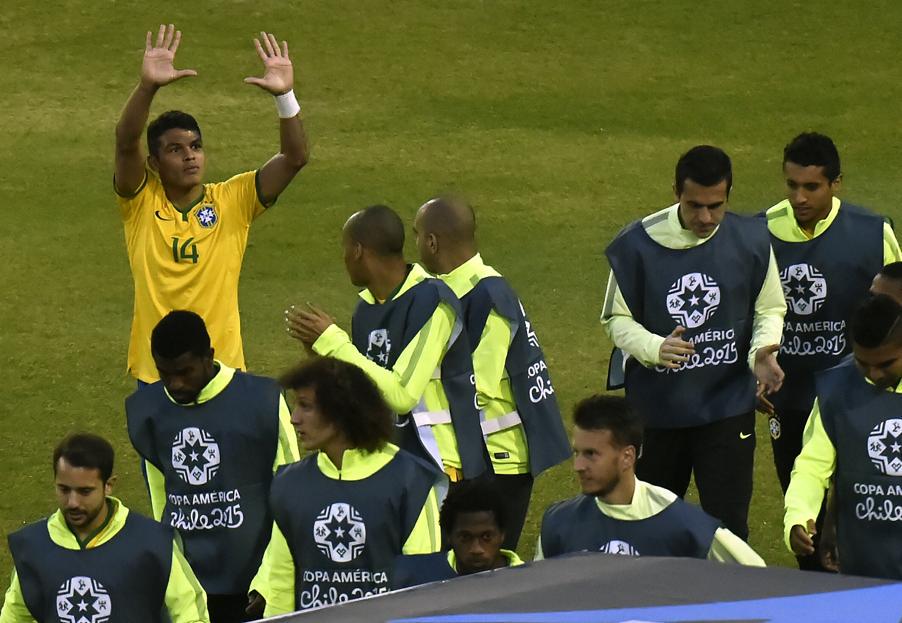 PSG4Actu's tweet photo. #copaamerica Brésil-Vénézuela, 2-1. But de @tsilva3 #PSG http://t.co/oPXimnwhXW via @le_Parisien_PSG