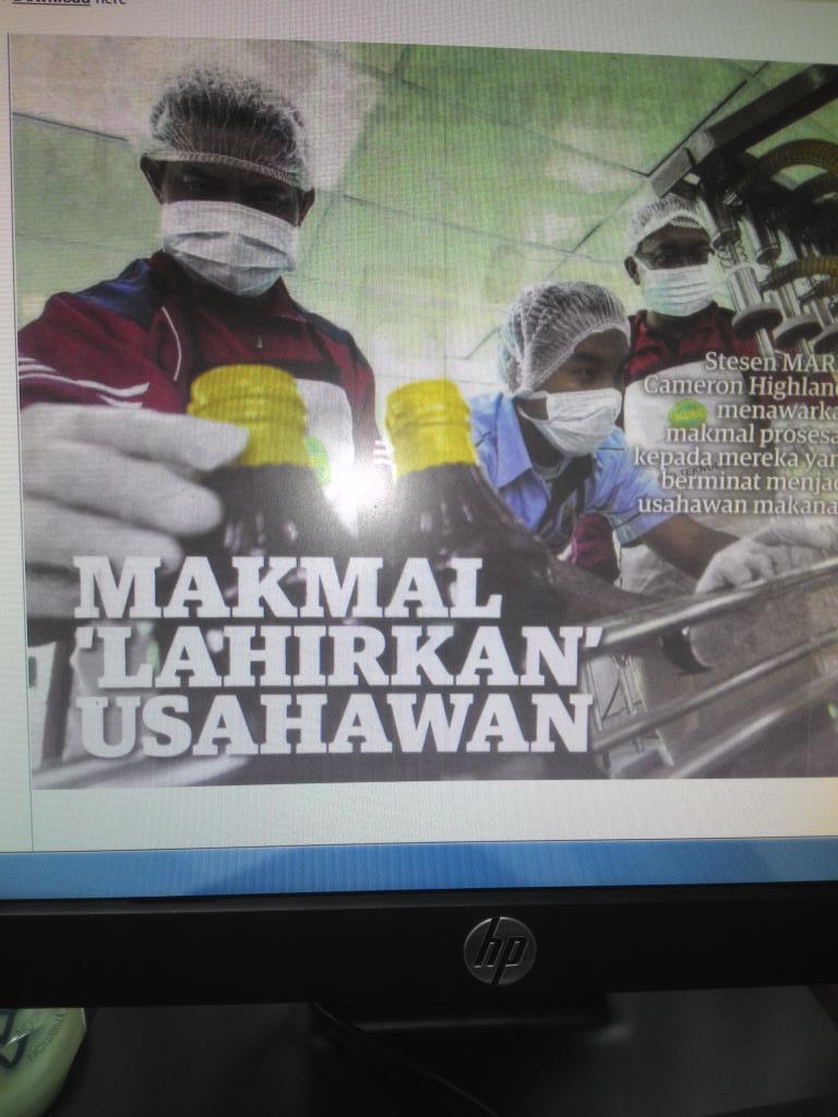 zisma_zi's tweet photo. Dari makmal MARDI menjadi usahawan berjaya http://t.co/EltSmTQ0Iv