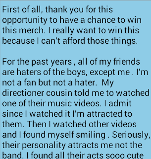horancuddler's tweet photo. I want to win @1DBulacanST giveaway !
PLS RT !! HELP ME GUYS !! TYSM
#1DBSTRoadTo2k http://t.co/ZqvgUY3AcL