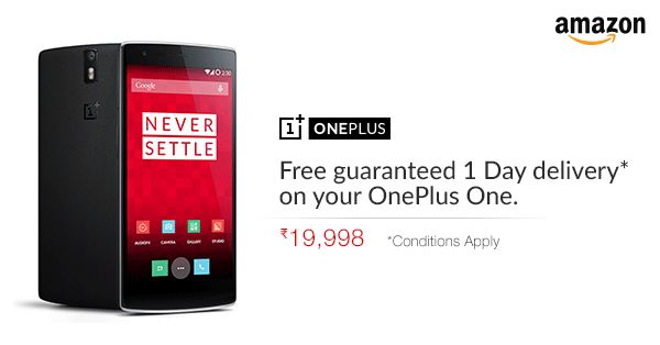 amazonIN's tweet photo. Order today, Get it tomorrow. Please choose delivery speed at checkout! http://t.co/0YOmSwuINn #OnePlusOneOnAmazon http://t.co/pJPROr2XE2