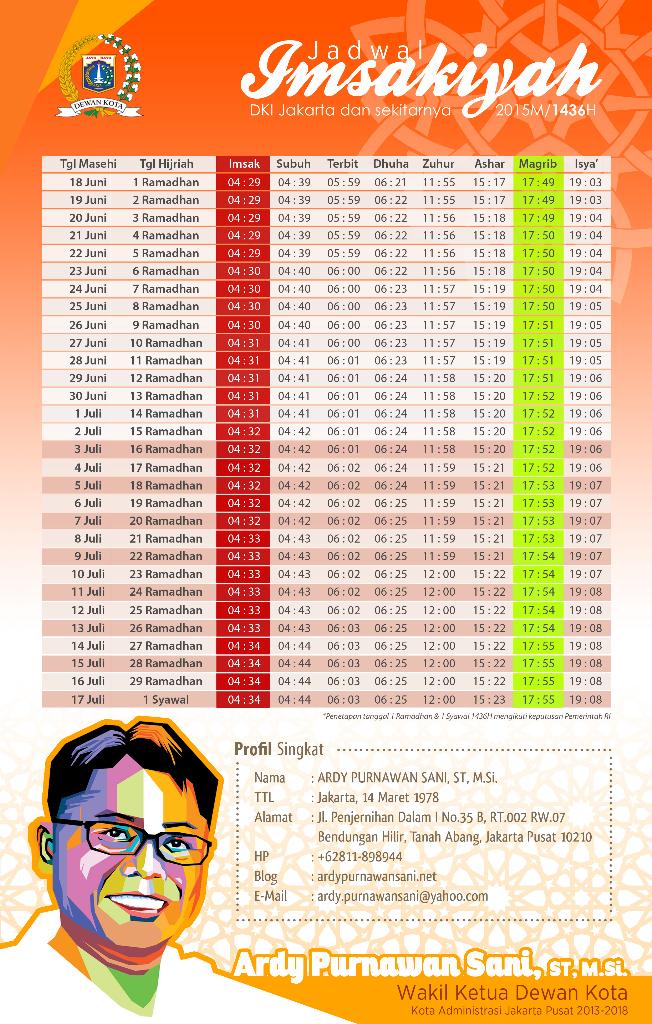 Marhaban Yaa #Ramadhan1436h ~Mohon Maaf Lahir &amp; Batin~#ArdyPurnawanSani #DewanKota #Jakpus | @BroArdy