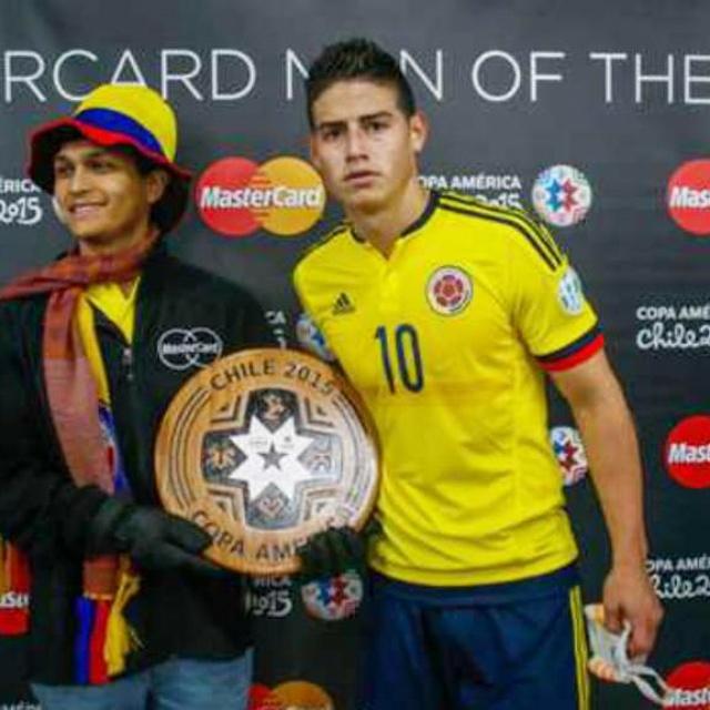 DistroBola123's tweet photo. James Rodriguez Man of The Match pada pertandingan Kolombia vs Peru
 #copaamericachile2015 #kabarbola #beritabola http://t.co/k4VraYqXVD