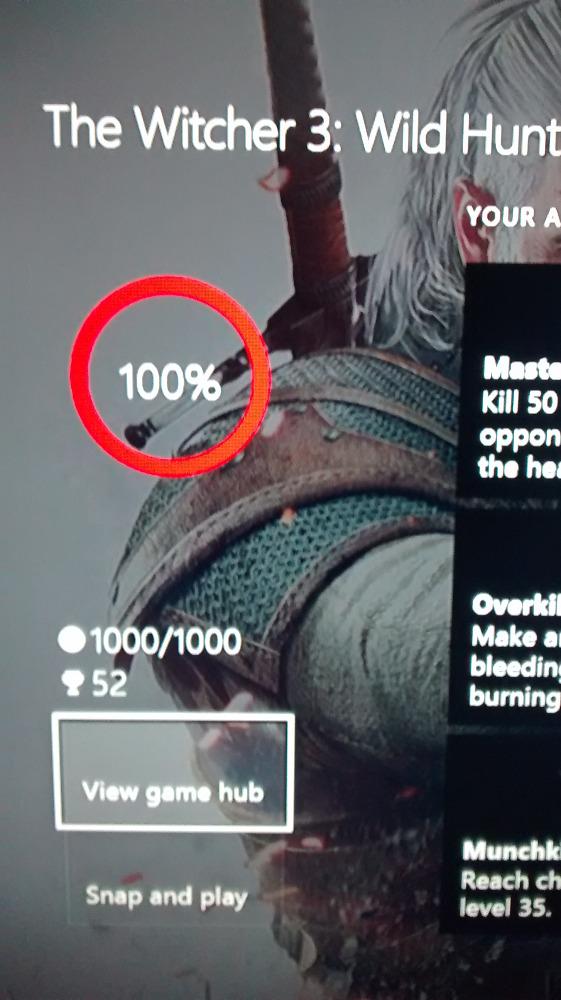 xW4VEx's tweet photo. @witchergame just got my last achievement! most proud of beating it on deathmarch and collecting all cards in one run http://t.co/lH6xxOXWtK