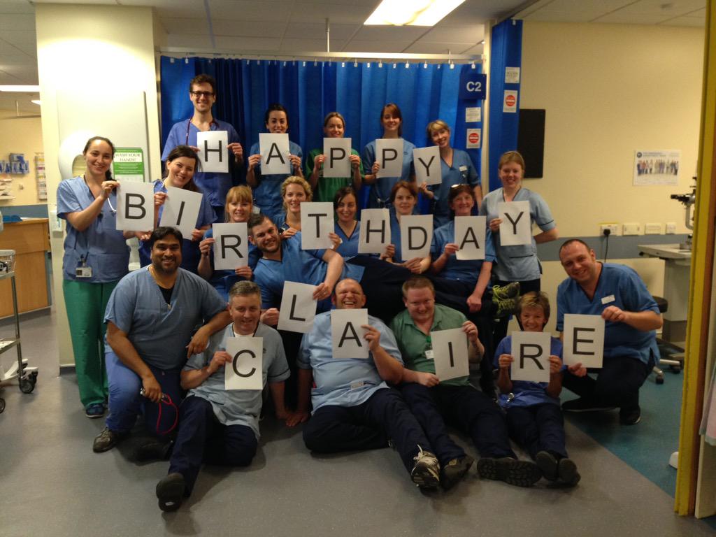 Happy Birthday Sister Banks. Your dream team missing you <a href="/EdinburghEM/">Edinburgh EM</a>  <a href="/NHS_Lothian/">NHS Lothian</a> <a href="/nurse_banks/">Claire banks</a>