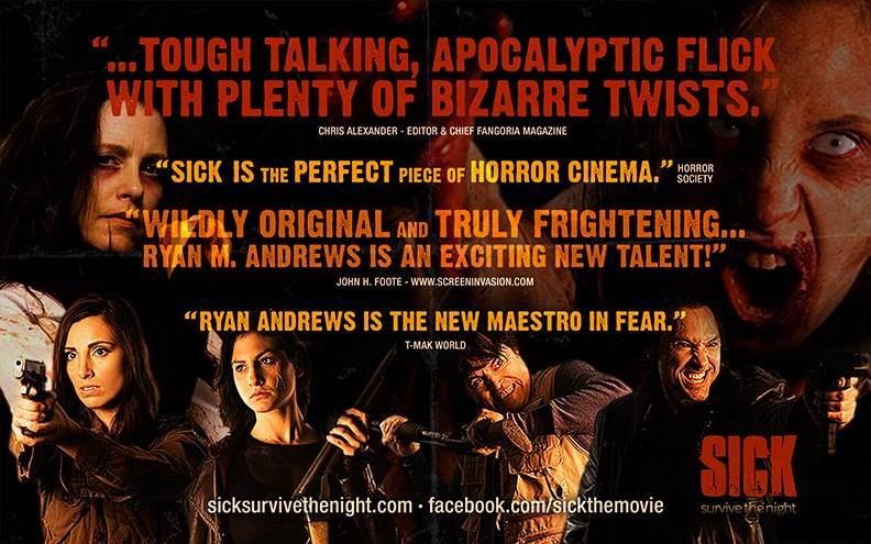SickTheMovie's tweet photo. See #Zombie movie @SickTheMovie starring Scream Queen @DebbieRochon! Now on DVD in HMV &amp; Walmart! #Horror http://t.co/9mWnrBOp7m