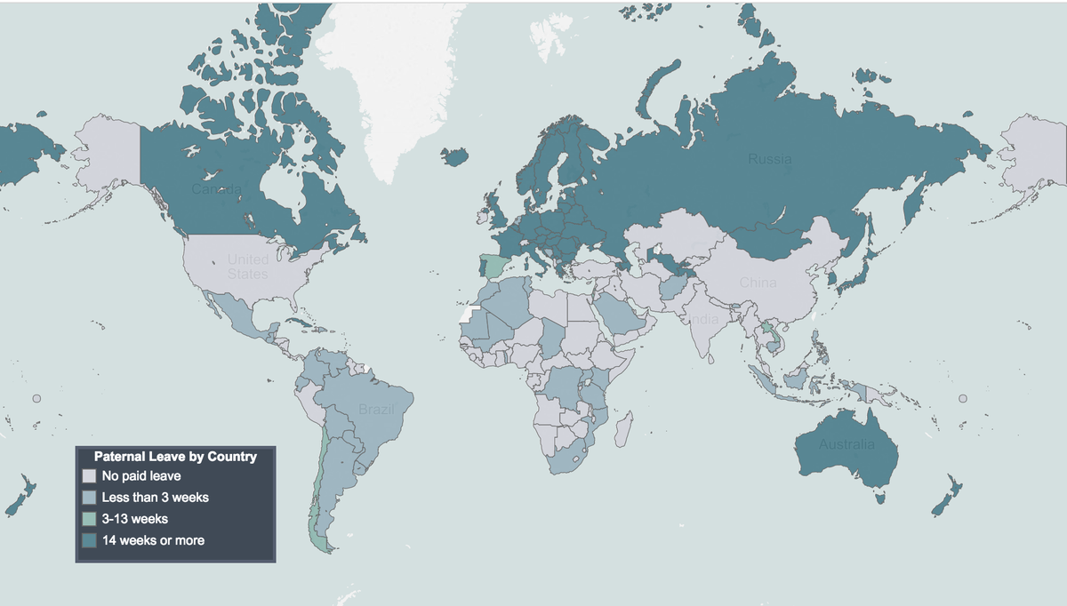 andrewjmach's tweet photo. #FathersDay off? Here’s how #paternityleave varies for #dads across the globe http://t.co/NlCGSZXAmU http://t.co/SJzBp8N7Vk