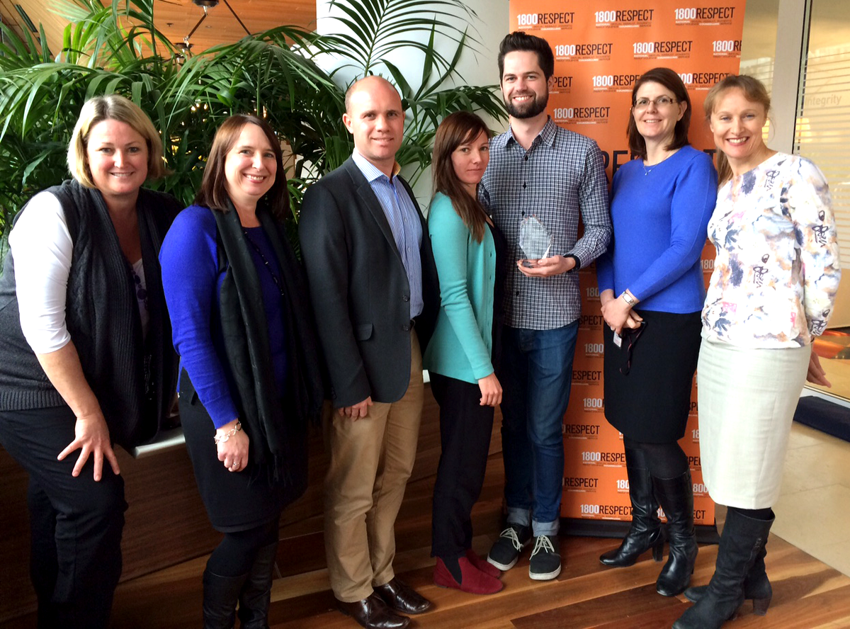 medibank's tweet photo. #DaisyApp for women affected by domestic violence wins @AIIA_ICT award. Congrats 1800Respect &amp; @Tigerspike! #iAwards http://t.co/IyUyBQCPzU